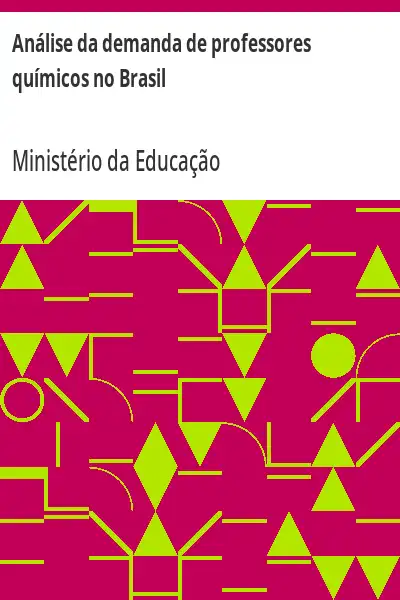 Baixar Análise da demanda de professores químicos no Brasil pdf, epub, mobi, eBook