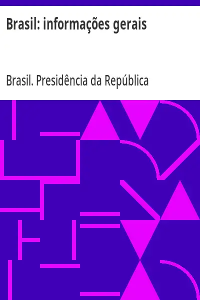 Baixar Brasil:  informações gerais pdf, epub, mobi, eBook