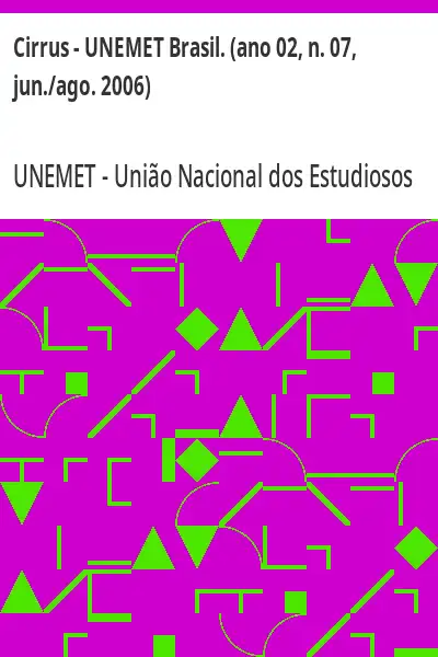 Baixar Cirrus – UNEMET Brasil. (ano 02, n. 07, jun./ago. 2006) pdf, epub, mobi, eBook