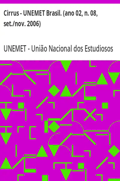 Baixar Cirrus – UNEMET Brasil. (ano 02, n. 08, set./nov. 2006) pdf, epub, mobi, eBook