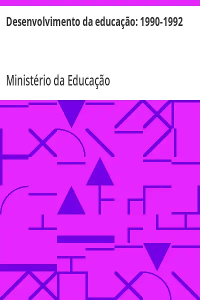 Baixar Desenvolvimento da educação:  1990–1992 pdf, epub, mobi, eBook
