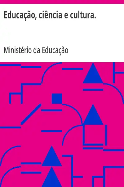 Baixar Educação, ciência e cultura. pdf, epub, mobi, eBook