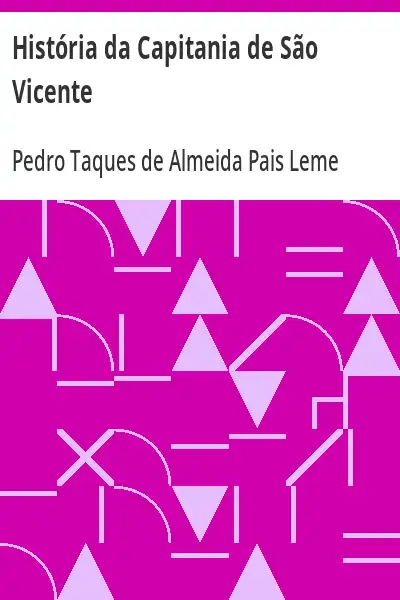 Baixar História da Capitania de São Vicente pdf, epub, mobi, eBook