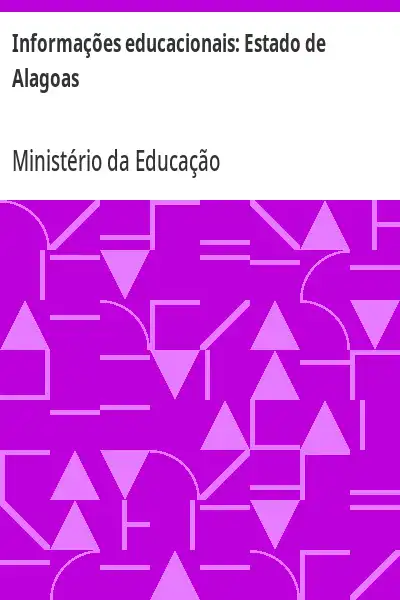Baixar Informações educacionais:  Estado de Alagoas pdf, epub, mobi, eBook