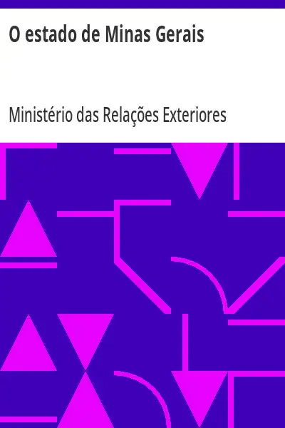 Baixar O estado de Minas Gerais pdf, epub, mobi, eBook