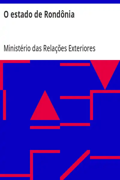 Baixar O estado de Rondônia pdf, epub, mobi, eBook