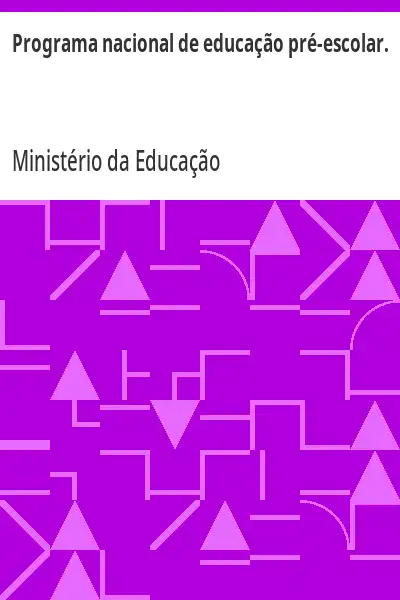 Baixar Programa nacional de educação pré–escolar. pdf, epub, mobi, eBook