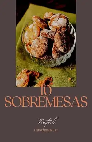 Capa do livro 10 Sobremesas para o seu Natal - Leitura digital