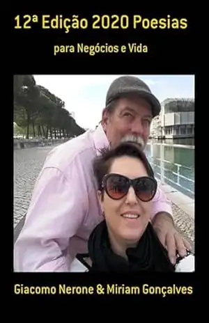 Capa do livro 12ª Edição 2020 Poesias - Giacomo Nerone & Miriam Gonçalves