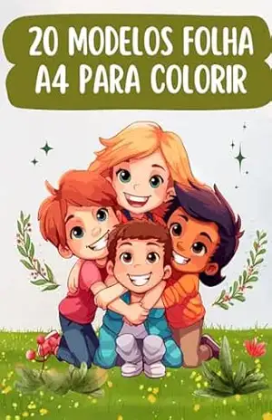 Capa do livro 20 Modelos folha A4 para Colorir: 20 Modelos folha A4 para Colorir - PJCE ECOMMERCE PJCE ECOMMERCE