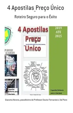 4 Apostilas_preço Único – Pseudônimo Professor Doutor Fernando A. Dal De Piero, Giacomo Nerone