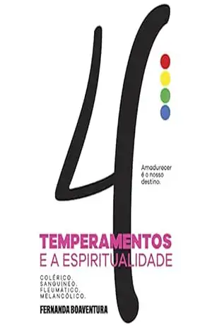 Capa do livro 4 Temperamentos e a Espiritualidade - Fernanda Boaventura