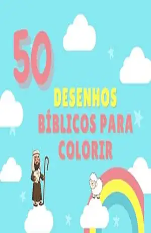 Capa do livro 50 DESENHOS BÍBLICOS PARA COLORIR - Francisco Martins