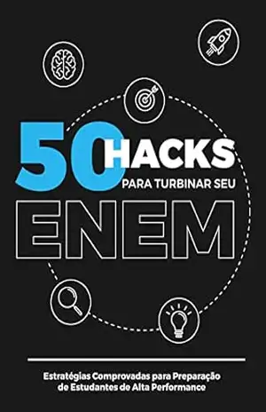 Capa do livro 50 Hacks Para Turbinar Seu ENEM - Gabriela M