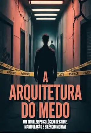 Capa do livro A Arquitetura do Medo: Um Thriller Psicológico de Crime, Manipulação e Silêncio Mortal - Leonardo  Matos