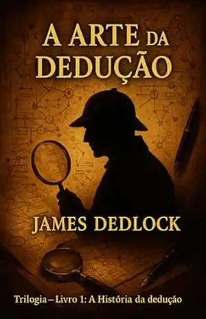 Capa do livro A arte da dedução: Trilogia – livro 1 – A história da dedução (A Arte da dedução – Trilogia) - James  Dedlock