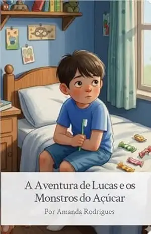 Capa do livro A Aventura de Lucas e os Monstros do Açúcar - Amanda Rodrigues