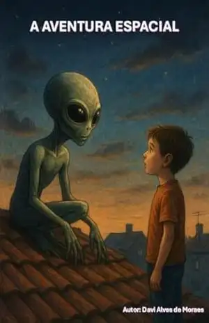 Capa do livro A aventura espacial - Davi Alves de Moraes