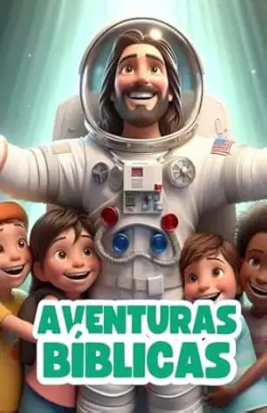 Capa do livro A aventuras biblicas e atividades de colorir - Vagner Vitor