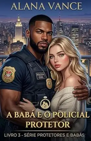 Capa do livro A babá e o policial protetor: Livro 3 da série protetores e babás - Alana  Vance