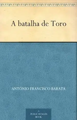 Capa do livro A batalha de Toro - António Francisco Barata