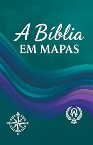 Capa do livro A Bíblia em Mapas: Mapa metal da bíblia - WESLEY RODRIGUES