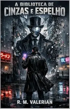 A Biblioteca de Cinzas e Espelho: Um Thriller Cyberpunk de Memória e Realidade – R. M.  Valerian