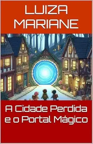 Capa do livro A Cidade Perdida e o Portal Mágico - Luiza Mariane