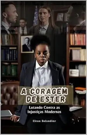 Capa do livro A Coragem de Ester: Lutando Contra as Injustiças Modernas (Histórias Bíblicas em tempos Modernos) - Elean  Bolandine