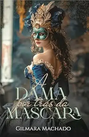 Capa do livro A dama por trás da máscara - Gilmara  Vieira Lacerda Machado