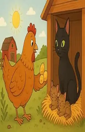 A galinha Gertrudes e a gata Mirra. (Histórias infantis para sonhar Livro 4) – Barg 69
