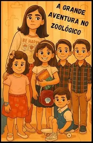 Capa do livro A Grande Aventura No Zoológico - James's 15zin