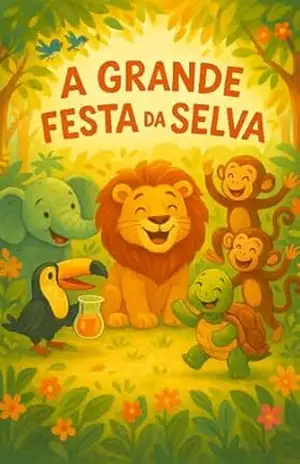 Capa do livro A Grande Festa da Selva - Erica Pita