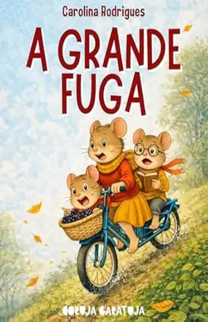 Capa do livro A Grande Fuga: Amizade, aventura e coragem - Carolina Rodrigues da Silva Souza