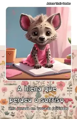 Capa do livro A hiena que perdeu o sorriso: Uma jornada em busca da felicidade - Thaís  Guedes