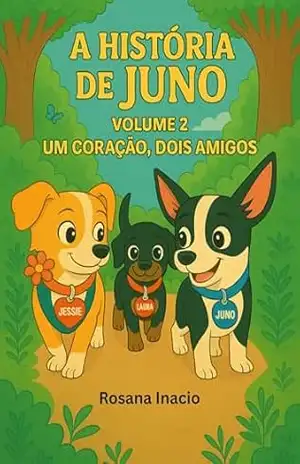 Capa do livro A Historia De Juno – Volume 2: Um Coração, Dois Amigos (A História de Juno) - Rosana Inacio