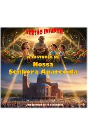 Capa do livro A História de Nossa Senhora Aparecida: Uma linda narrativa infantil sobre fé, esperança e o milagre nas águas do Rio Paraíba do Sul (Livros Católicos Livro 1) - Seu Joaquim Silva