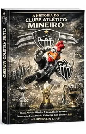 Capa do livro A História do Clube Atlético Mineiro - Wanderson Dias