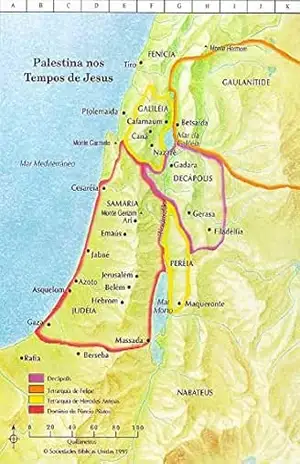 Capa do livro A História dos Evangelhos: A Palestina nos Tempos de Jesus - Fabiano Gomes