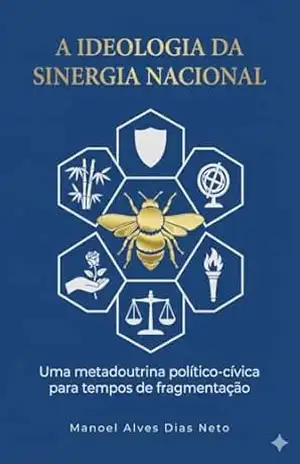 Capa do livro A Ideologia da Sinergia Nacional: Uma metadoutrina político–cívica para tempos de fragmentação - Manoel  Alves Dias Neto