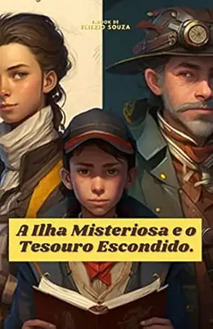 Capa do livro A Ilha Misteriosa e o Tesouro Escondido - Eliezio Souza