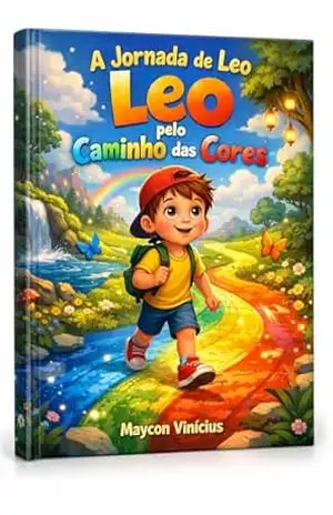 Capa do livro A Jornada de Leo pelo Caminho das Cores - Maycon  Vinícius
