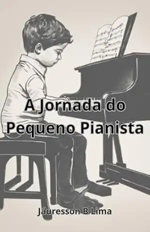 Capa do livro A Jornada do Pequeno Pianista - Jauresson Barbosa Jauresson