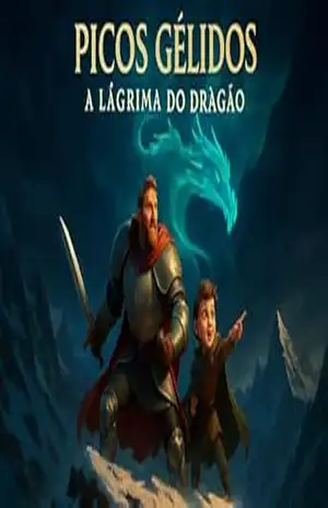 Capa do livro A Lágrima do Dragão - Neto Oliveira