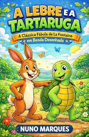 A Lebre e a Tartaruga: Adaptação da Célebre Fábula em Banda Desenhada (Fábulas de La Fontaine) – Nuno Marques