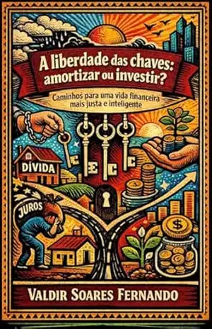 A liberdade das chaves: Amortizar ou investir? Caminhos para uma vida financeira mais justa e inteligente – Valdir Soares Fernando A liberdade das chaves: Amortizar ou investir? Caminhos para uma vida financeira mais justa e inteligente – Valdir Soares Fernando