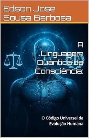 Capa do livro A Linguagem Quântica da Consciência: O Código Universal da Evolução Humana - Edson Jose Sousa Barbosa