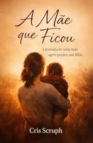 Capa do livro A Mãe que ficou: A jornada de uma mãe após perder um filho - Cris Scruph