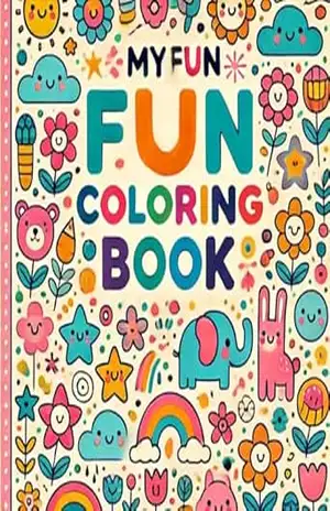 Capa do livro A Magia das Cores: Um Livro de Pintura para Crianças - MARILUZ GAVA