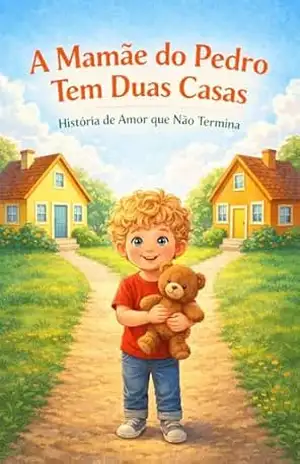 Capa do livro A Mamãe do Pedro Tem Duas Casas: História de Amor que Não Termina - Ricardo Gabriel